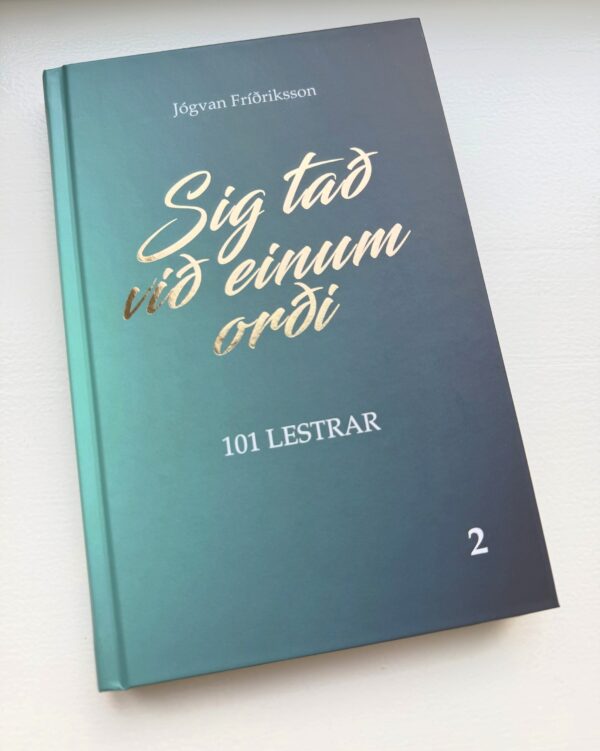 Sig tað við einum orðið 2