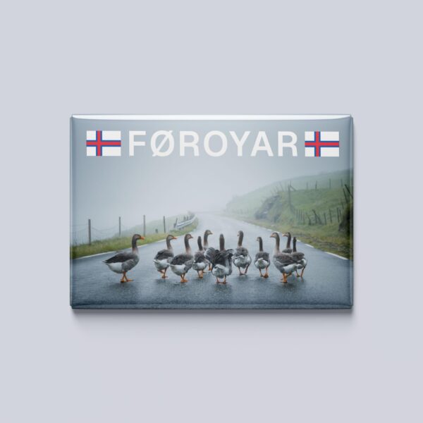 Føroyar - gæs, magnet