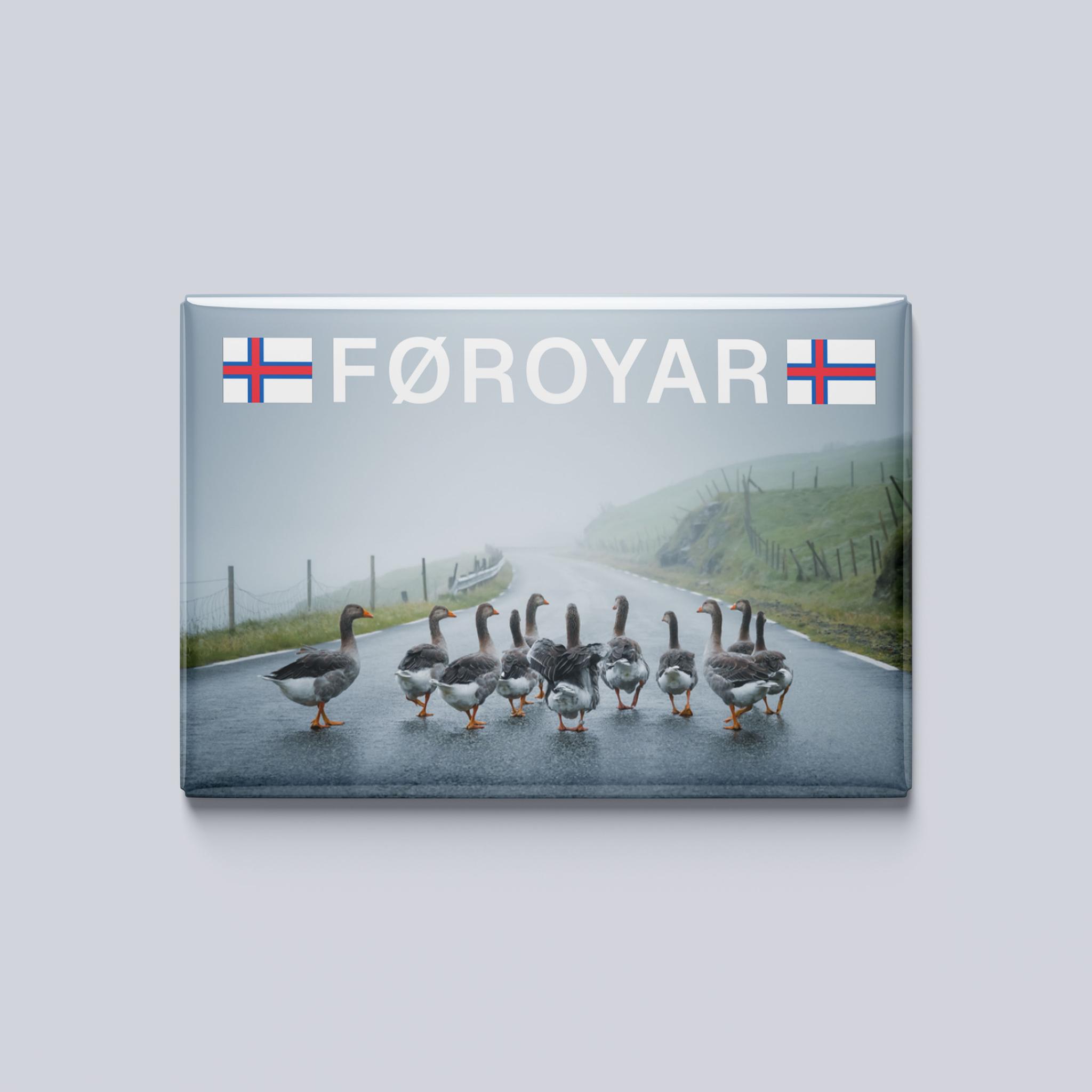Føroyar - gæs, magnet